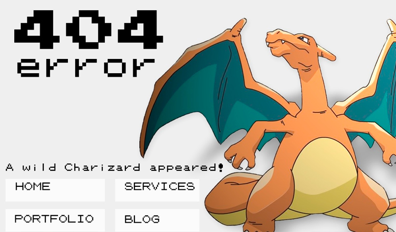 Error 404 charizard