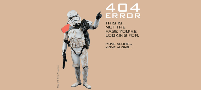 Error 404 star wars