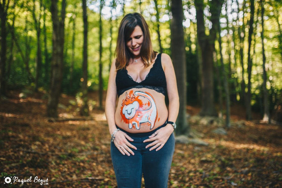 Body Painting Embarazo RaquelBegué Blog Sesiones de fotos Barcelona